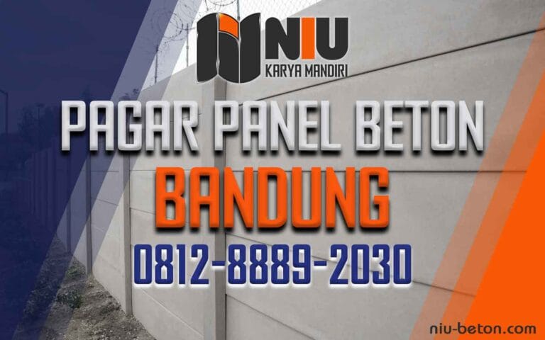 Pagar Panel Beton Bandung