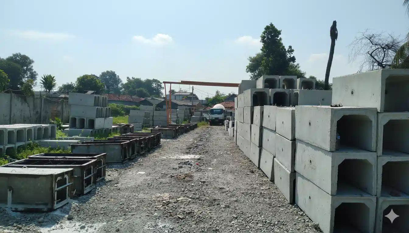 NIU Precast pabrik beton precast NIU Precast Bandung
