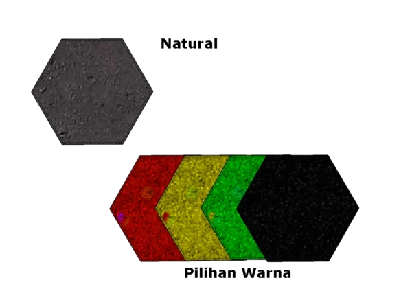 Pilihan Warna Paving Block Segi enam