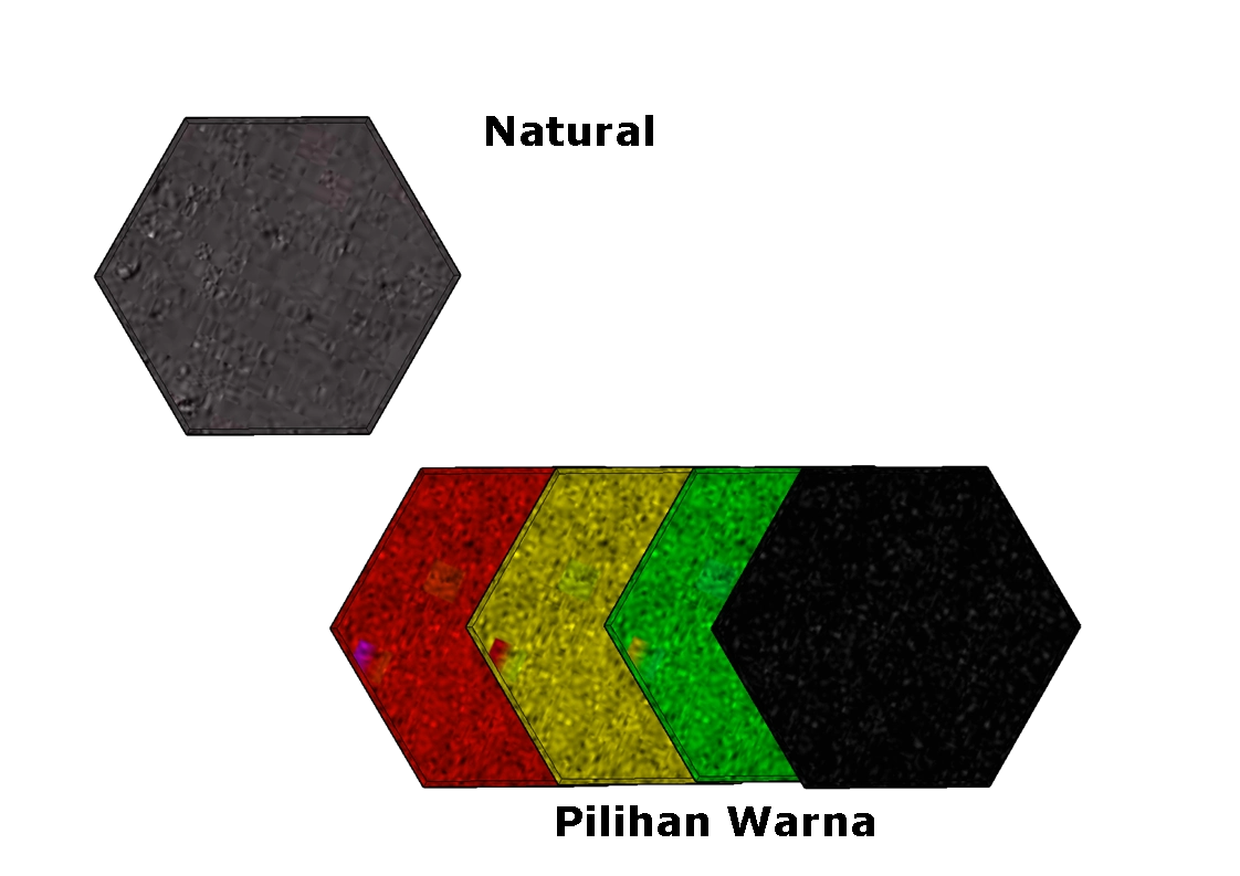 Pilihan Warna Paving Block Segi enam