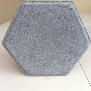 Tampak depan Paving block segi enam