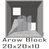 Arow Block 20x20x10_1 Roster Beton