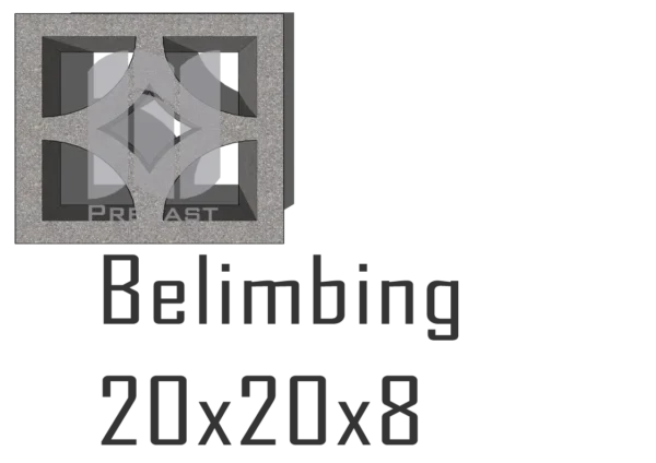 Belimbing 20x20x8_1 Roster Beton