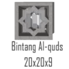Bintang Al-quds 20x20x9_1 Roster Beton
