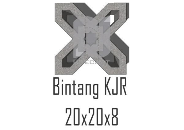 Bintang KJR 20x20x8_1 Roster Beton