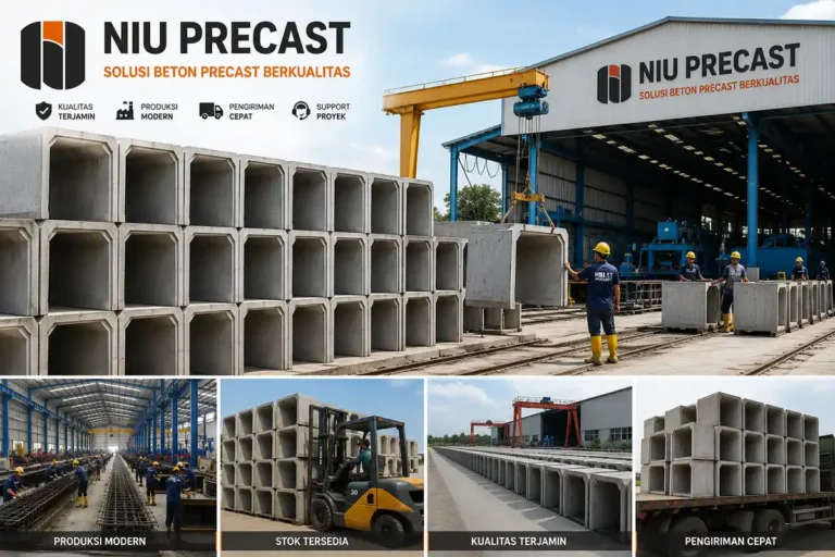 Latar belakang pabrik niu precast