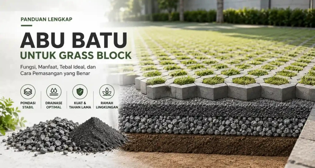 Abu Batu untuk Grass Block Abu batu untuk grass block