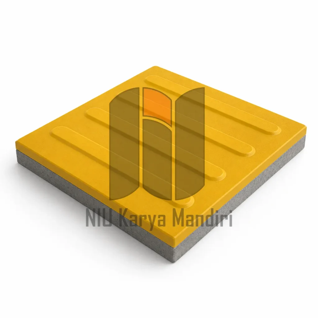 Akses Mandiri Tunanetra dengan Guiding Block Guiding Block