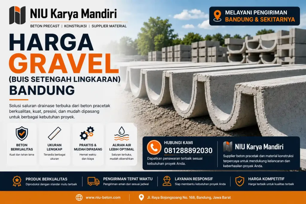 Harga Gravel Beton Bandung Harga Gravel Beton Pracetak Bandung