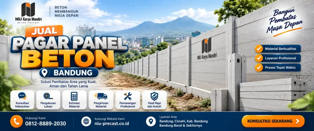 Jual Pagar Panel beton Bandung