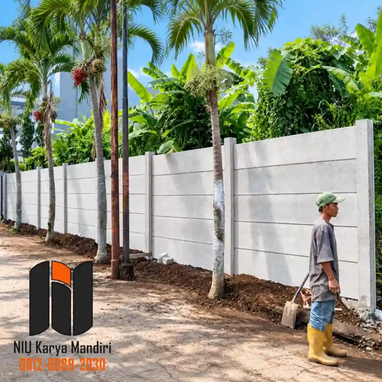 Pemasangan Pagar Panel Beton Sukajadi
